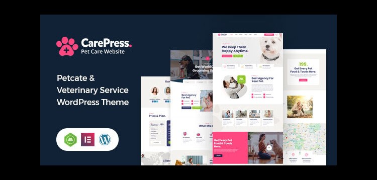 Item cover for download CarePress - Pet Care WordPress Theme