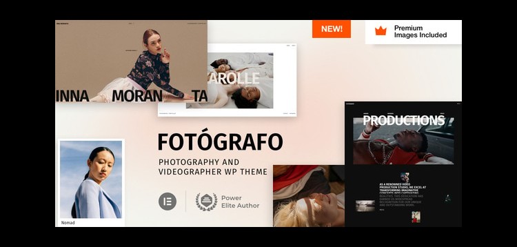 Item cover for download Fotógrafo - Photography Videographer WordPress Theme