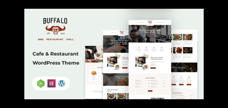 Item cover for download Buffalo - Cafe & Restaurant WordPress Theme