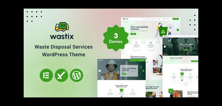 Item cover for download Wastix - Waste Disposal Services WordPress Theme