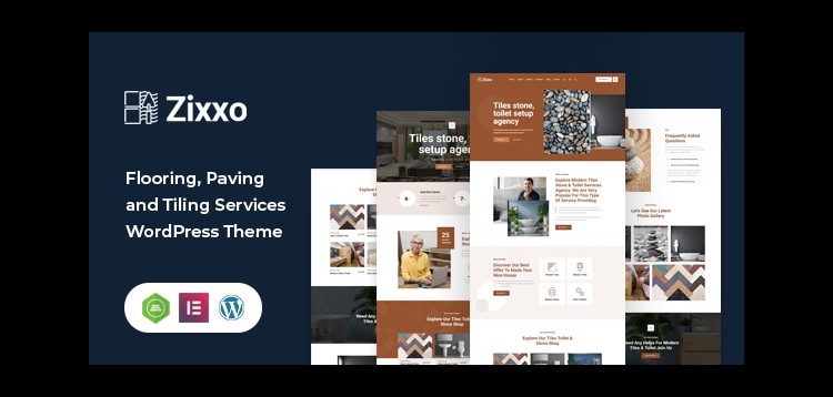 Item cover for download Zixxo : Tiling Services WordPress Theme