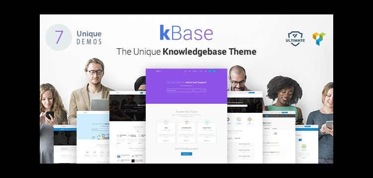 Item cover for download kBase Knowledge Base WordPress Theme