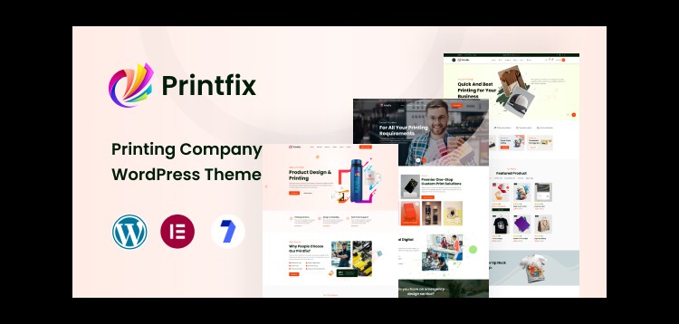 Item cover for download Printfix - Printing Services Company WordPress Theme