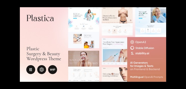 Item cover for download Plastica - Plastic Surgery & Beauty WordPress Theme