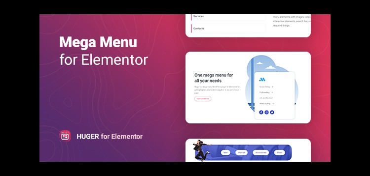 Item cover for download Huger – Mega Menu for Elementor