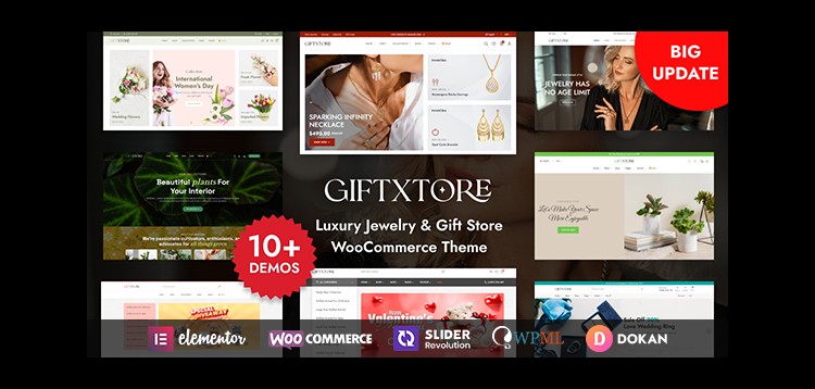 Item cover for download GiftXtore - Luxury Jewelry & Gift Store Elementor WooCommerce WordPress Theme