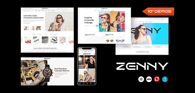 Item cover for download Zenny - Eyewear & Glasses Elementor WooCommerce WordPress Theme