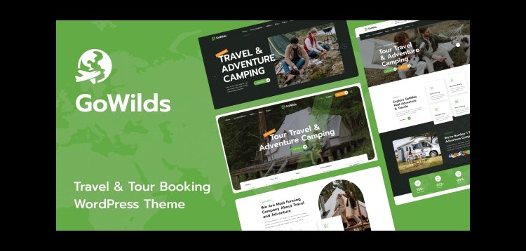 Item cover for download Gowilds - Travel & Tour Booking WordPress Theme