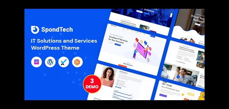 Item cover for download SpondTech - IT Solutions And Services WordPress Theme