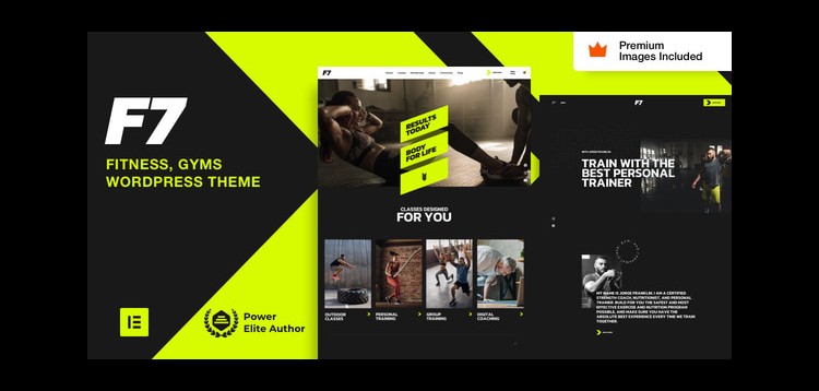 Item cover for download F7 - Gym WordPress Theme