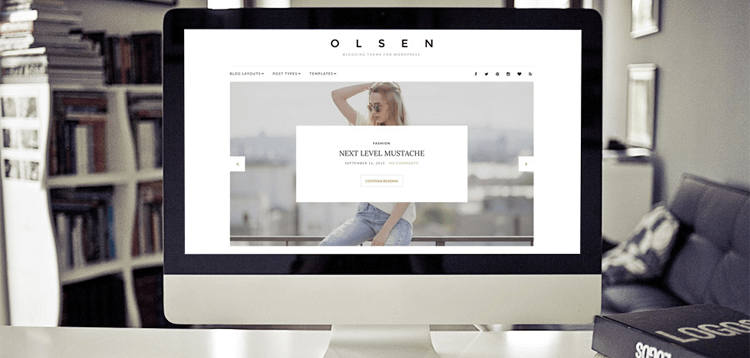 Item cover for download CSSIgniter Olsen WordPress Theme
