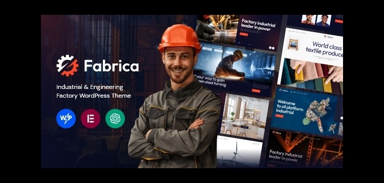 Item cover for download Fabrica - Industrial & Engineering Factory Theme