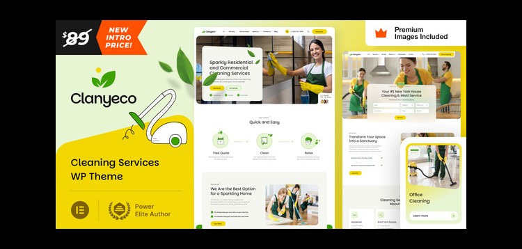 Item cover for download ClanyEco– Cleaning Services WordPress Theme