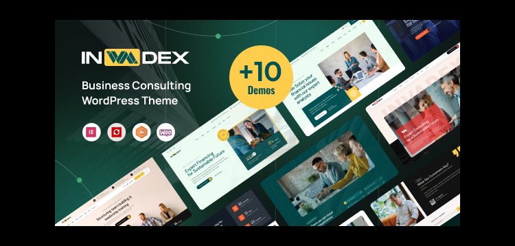 Item cover for download Invadex - Business Consulting WordPress Theme