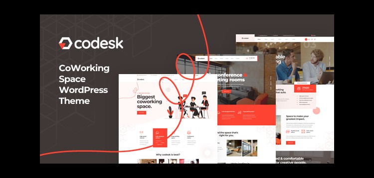 Item cover for download Codesk - Creative Office Space WordPress Theme