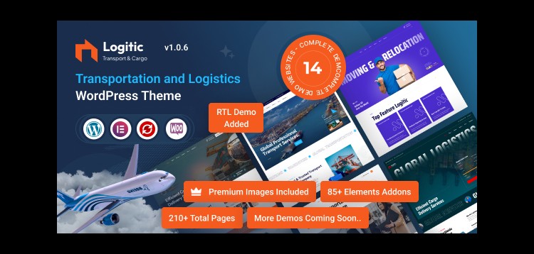 Item cover for download Logitic - Transportation & Logistics WordPress Theme