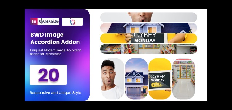 Item cover for download Image Accordion addon for elementor