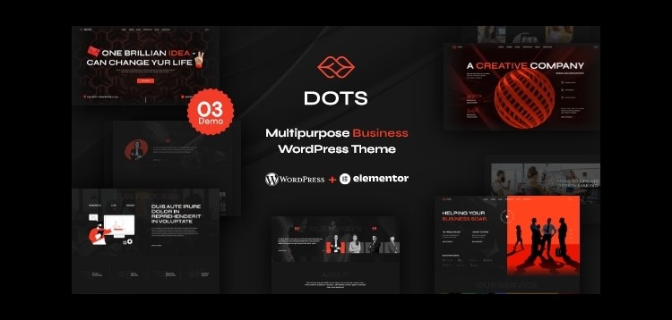 Item cover for download Dots - Creative Agency WordPress Theme