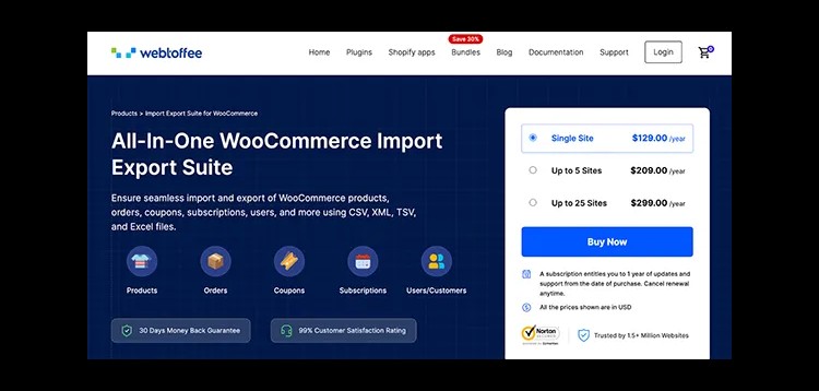Item cover for download WebToffee Import Export Suite for WooCommerce