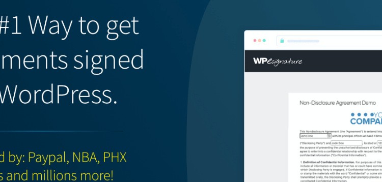 Item cover for download WP E-Signature (Business Add-ons)