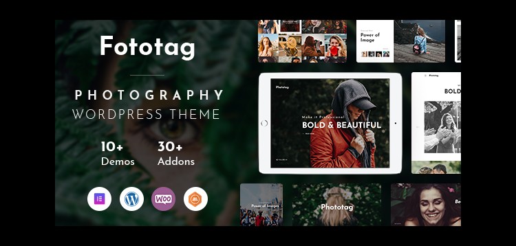 Item cover for download Fototag – Photography WordPress Theme