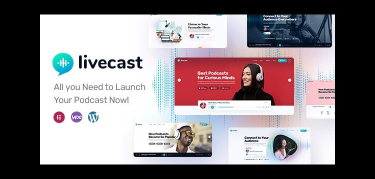 Item cover for download Livecast - Podcast Theme WP