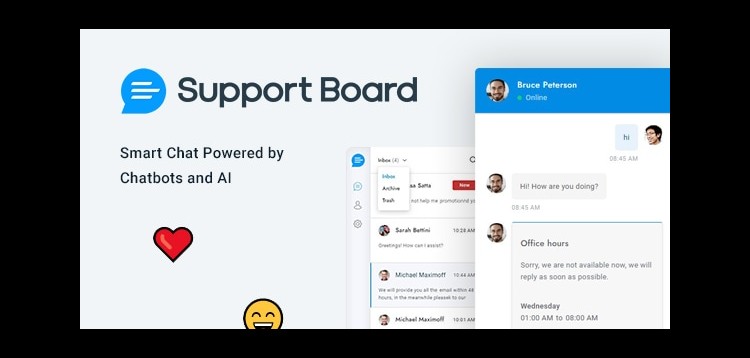 Item cover for download Chat - Support Board - Chatbot - Chat - PHP