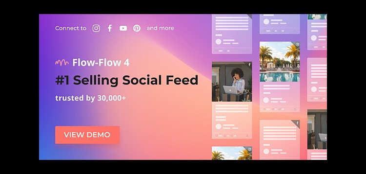 Item cover for download Social Stream for WordPress — Add Facebook Youtube Instagram Feed to WordPress