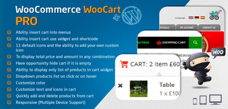 Item cover for download WooCommerce Cart - WooCart Pro