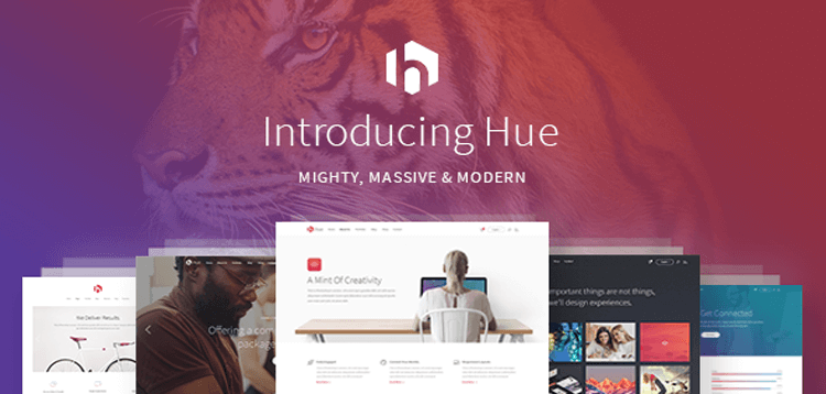 Item cover for download Hue - A Mighty, Massive & Modern All-Encompassing Multipurpose Theme