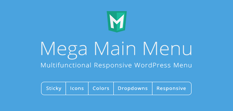 Item cover for download Mega Main Menu - WordPress Menu Plugin