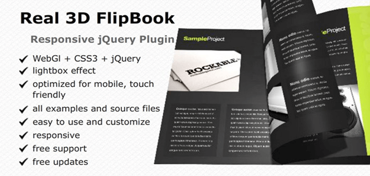 Item cover for download Real3D FlipBook WordPress Plugin