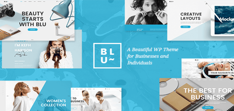 Item cover for download Blu - A Beautiful Theme for Businesses and Individuals