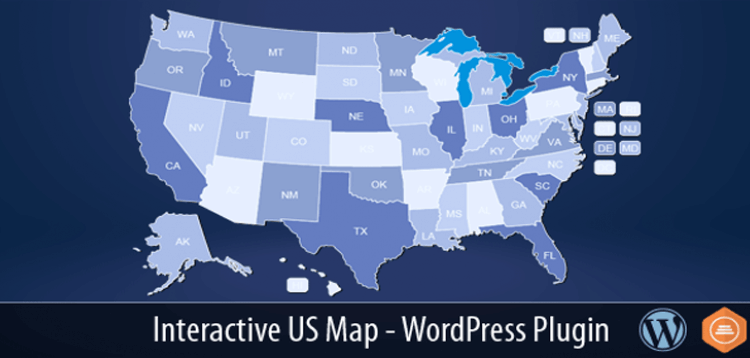 Item cover for download Interactive US Map - WordPress Plugin