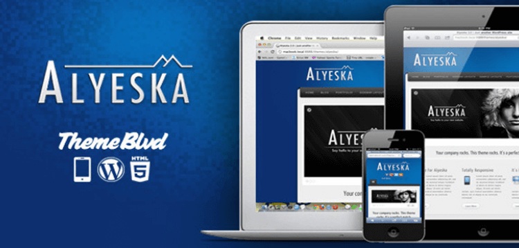 Item cover for download Alyeska Responsive WordPress Theme
