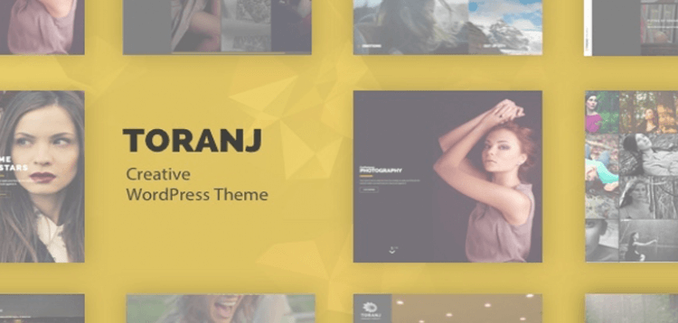 Item cover for download Toranj - Responsive Creative WordPress Theme