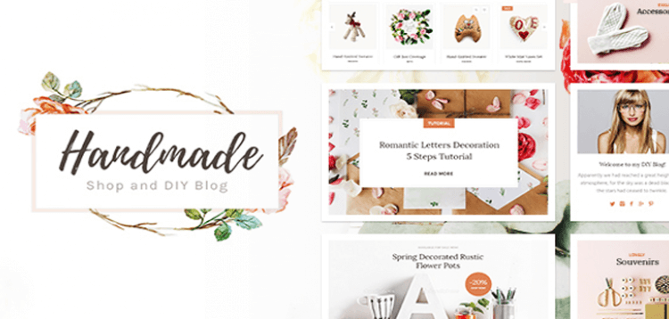Item cover for download Handmade Shop - Handicraft Blog & Creative Shop WordPress Theme
