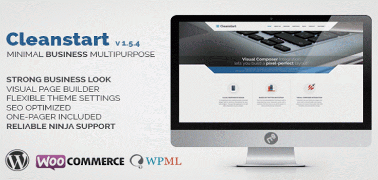 Item cover for download CLEANSTART Business - Multipurpose Business Theme