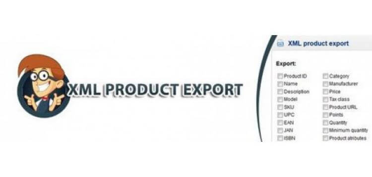 Item cover for download XML Products Export