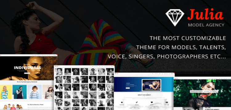 Item cover for download Julia - Talent Management WordPress Theme