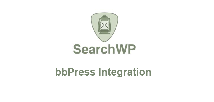 Item cover for download SearchWP – bbPress Integration 
