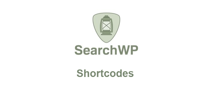 Item cover for download SearchWP – Shortcodes
