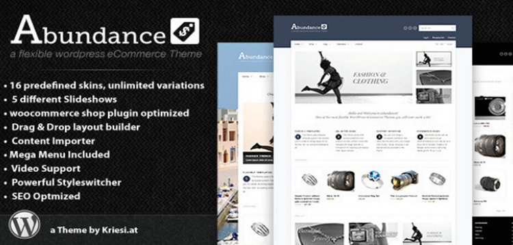 Item cover for download Abundance eCommerce Business Theme 