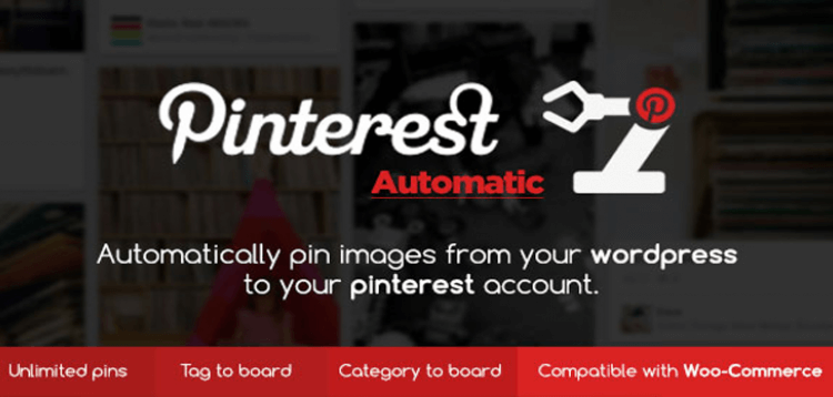 Item cover for download Pinterest Automatic Pin Wordpress Plugin