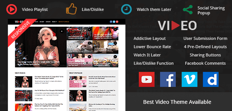 Item cover for download MyThemeShop Video WordPress Theme