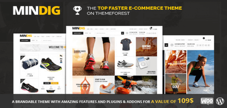 Item cover for download Mindig: a Flat & Multipurpose Ecommerce Theme
