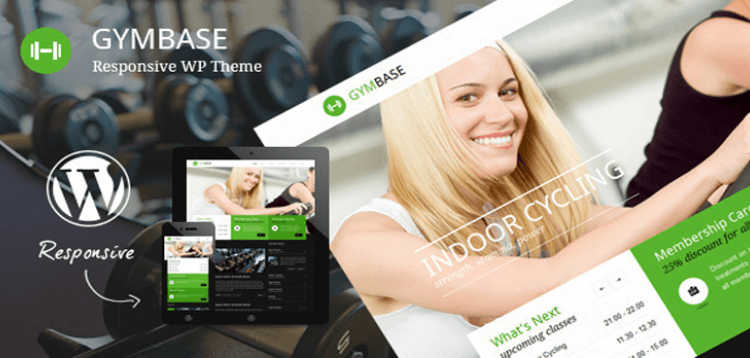 Item cover for download GymBase - Responsive Gym Fitness WordPress Theme
