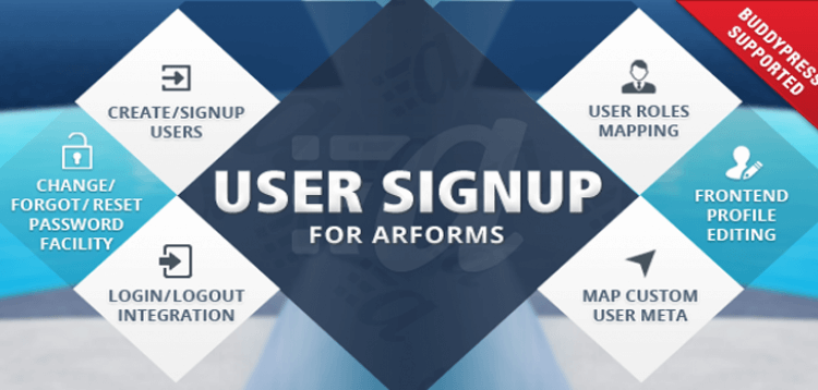 Item cover for download User Signup for Arforms