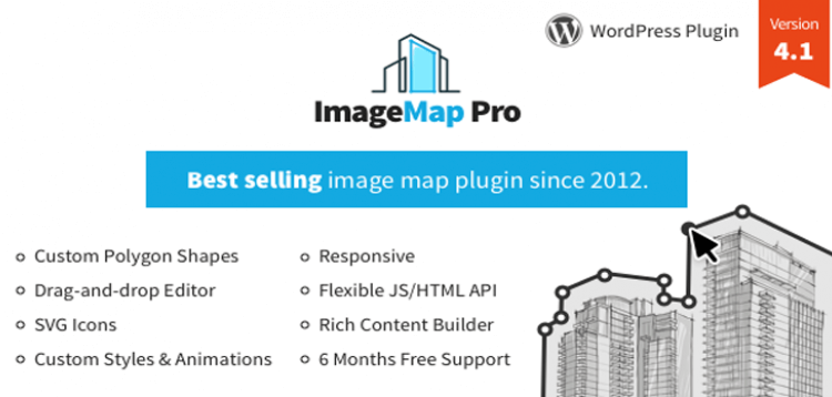 Item cover for download Image Map Pro for WordPress - Interactive Image Map Builder