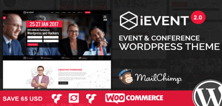 Item cover for download iEvent - Event & Conference WordPress Theme